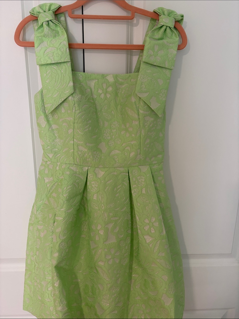 NWTLilly Pulitzer Cerese Skirted Romper Dress Pistachio Green 00 - Picture 4 of 7